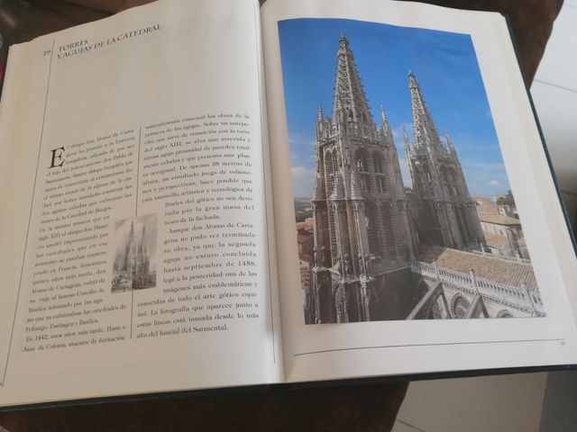 Libro de la catedral de Burgos
