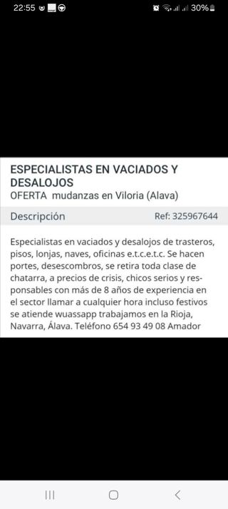 Especialistas en vaciados de pisos