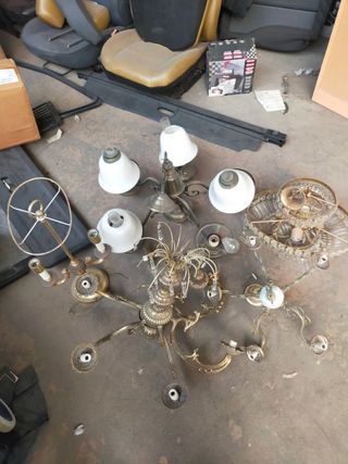 Lote Lámparas antiguas