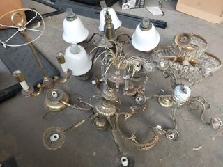 Lote Lámparas antiguas