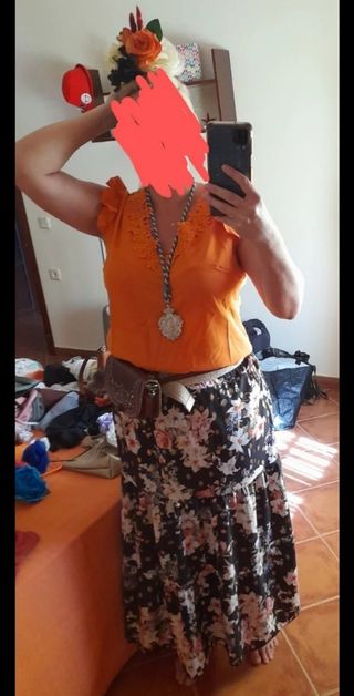 Blusa volantes