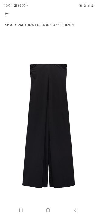 Mono palabra de honor volumen Zara