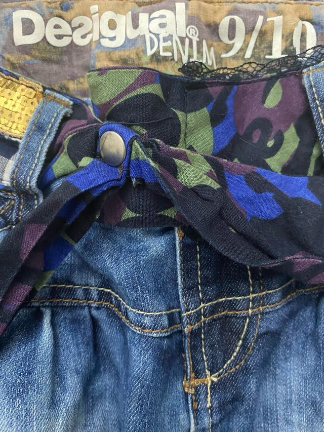 Gonna jeans Desigual Bambina 9/10 anni