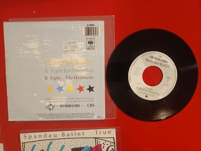 lote 4 singles SPANDAU BALLET