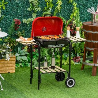 BBQ Grill Barbecue a Carbonella con Presa d'Aria R