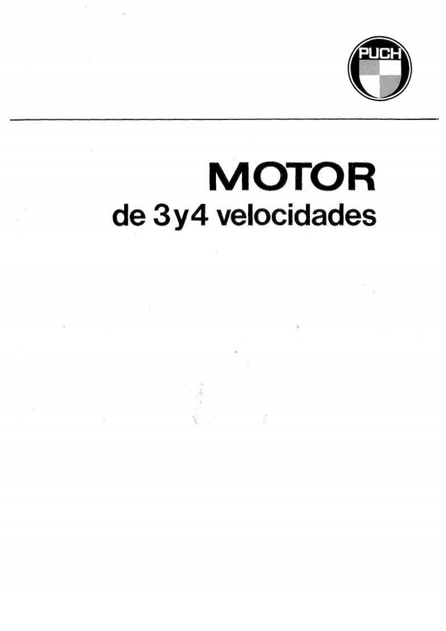 Manual reparacion motor Puch
