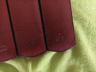 Porta graffette spille vintage gomma