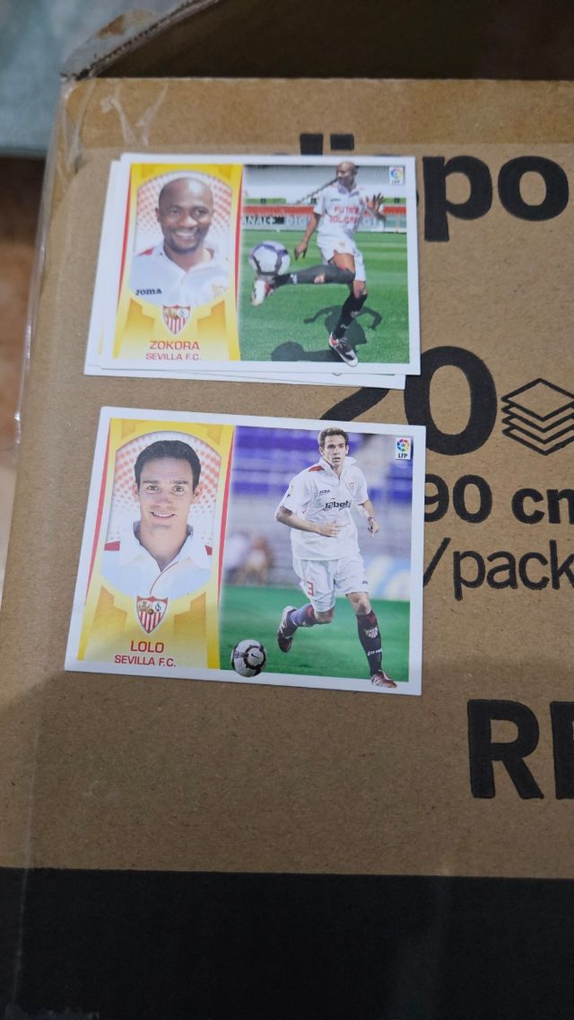 CROMOS SEVILLA FULBOT CLUB