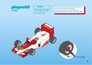 Playmobil 7448  Car F1  DESCATALOGADO Retired Set