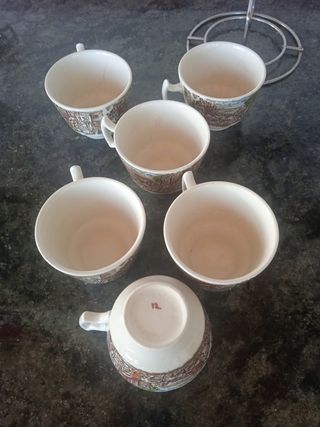 Vajilla inglesa woodsOFERTA