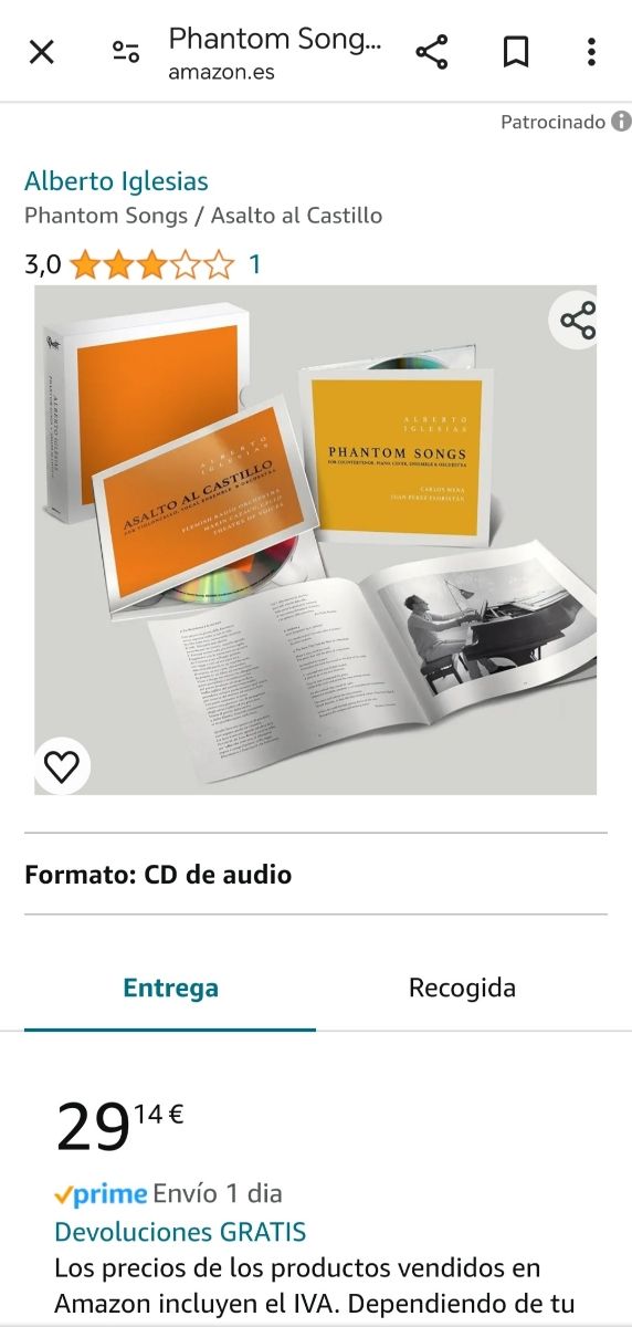 ALBERTO IGLESIAS. CD