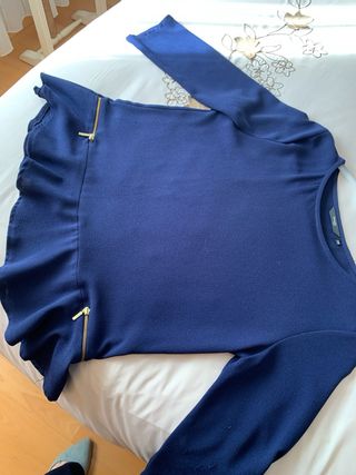 blusa azul marino