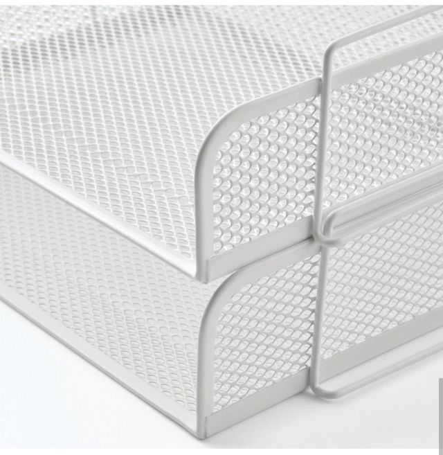 Vassoi metallici per documenti Ikea