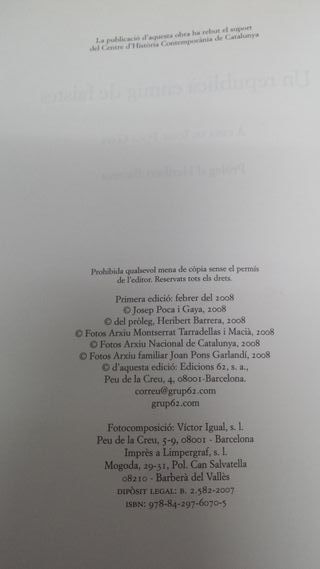 Un Republicá Enmig de Faistes