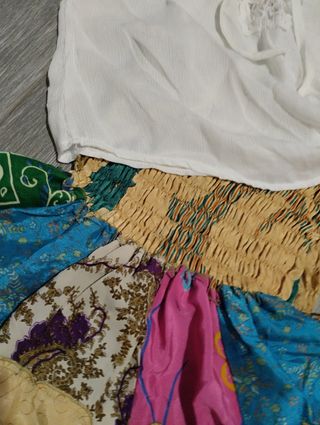 Conjunto falda+ camisa talla 38-42 y pecho 90-95