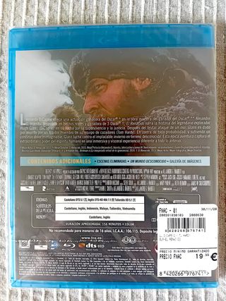 Blu-ray: El Renacido, Alejandro González Iñárritu