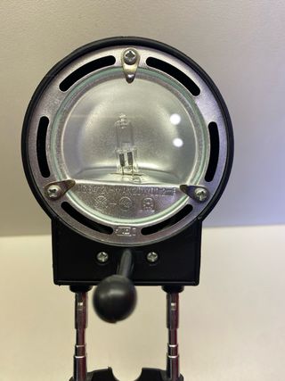 Lampada nera alogena telescopica