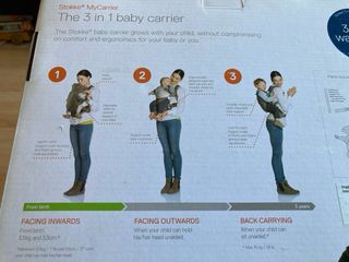 Portabebes Stokke My carrier 3 en 1