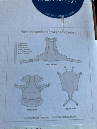 Portabebes Stokke My carrier 3 en 1