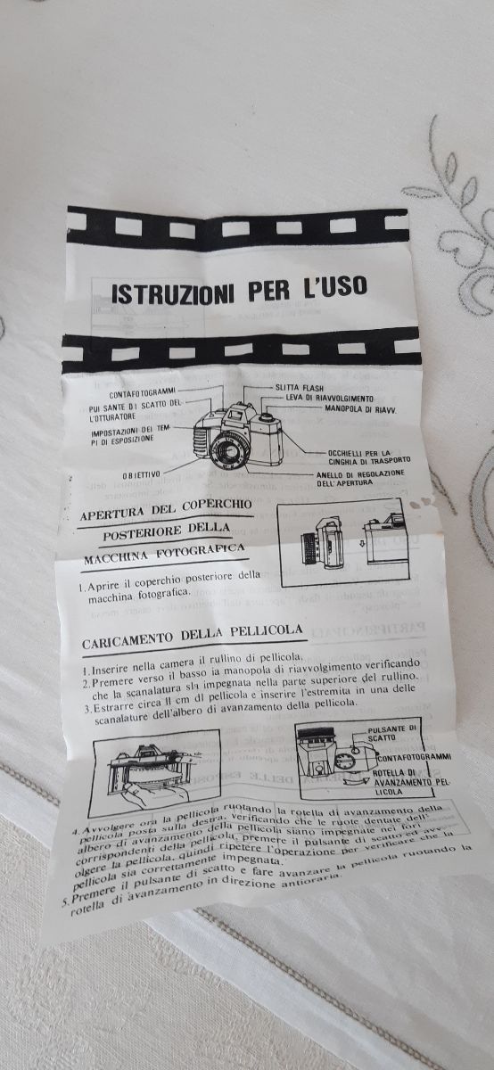 Fotocamera analogica da collezione