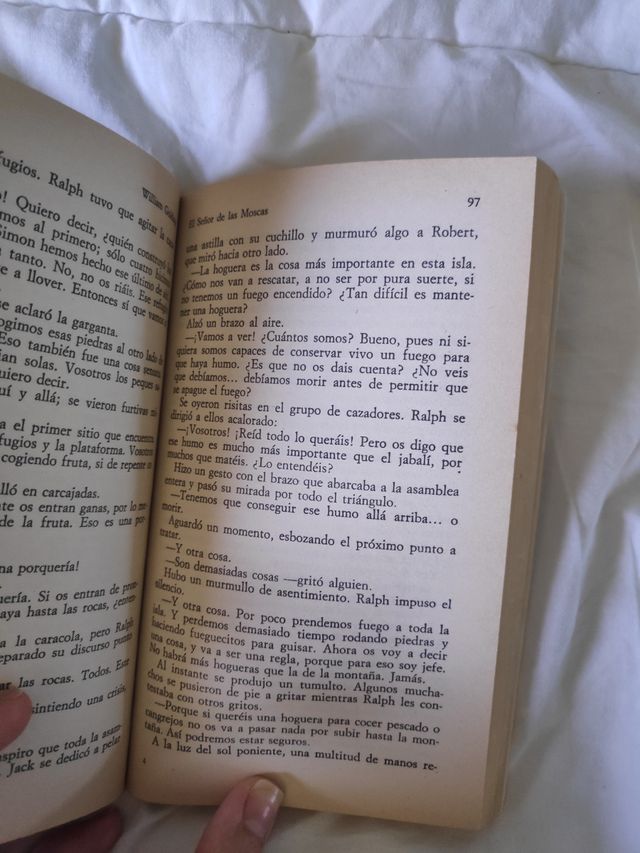 Libro el señor de las moscas