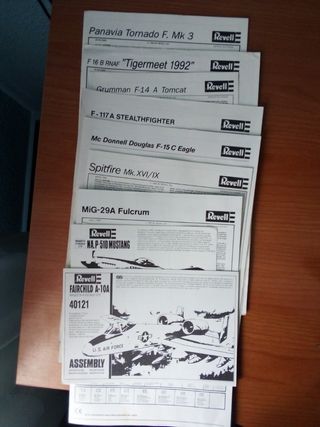 Maquetas de aviones Revell
