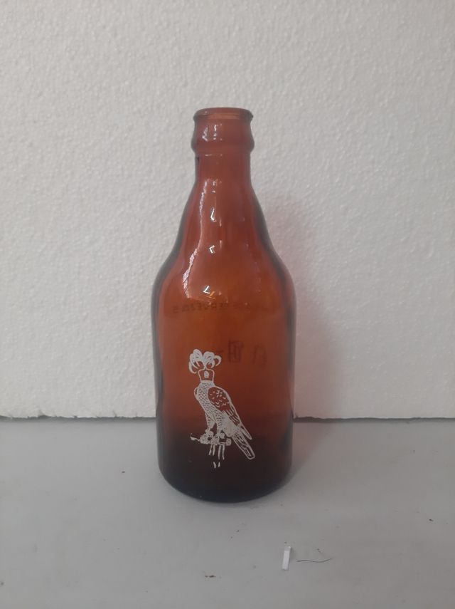 Botella de cerveza antigua EL AZOR