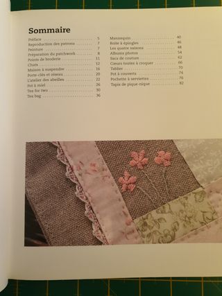 Les appliqués brodés de Lucie