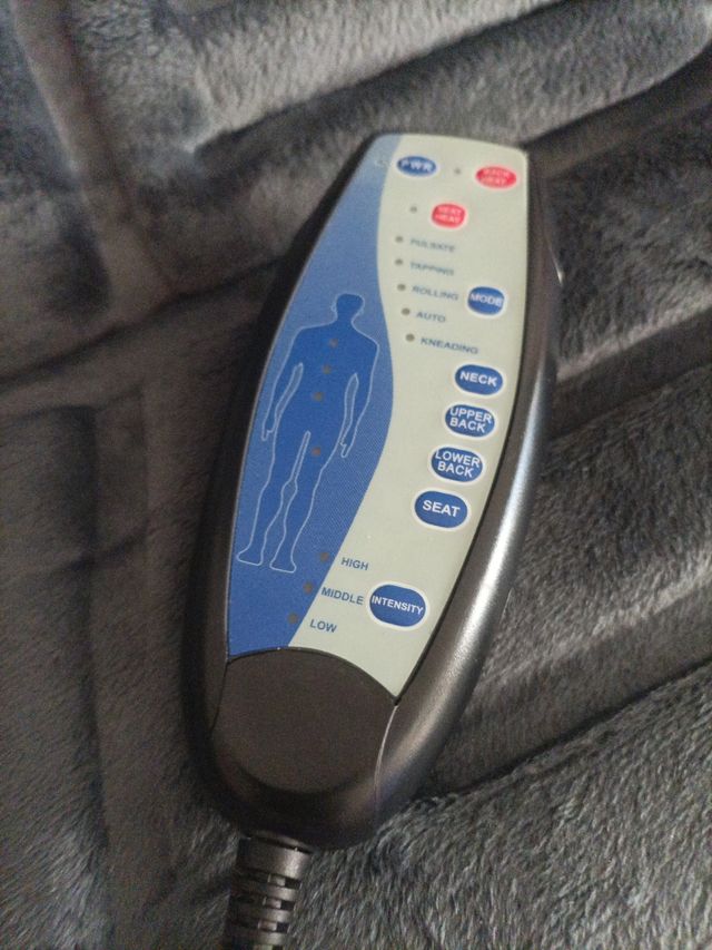 Asiento masajeador de espalda