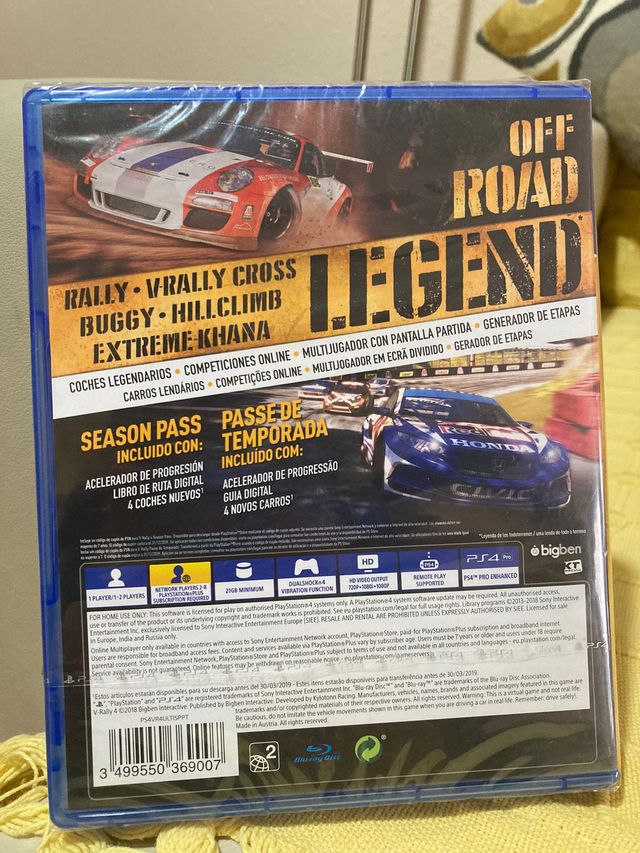 V-Rally 4 Ultimate edition Ps4