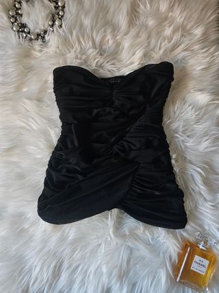 Top Fruncido Stradivarius