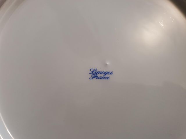 PLATO CERÁMICA LIMOGES