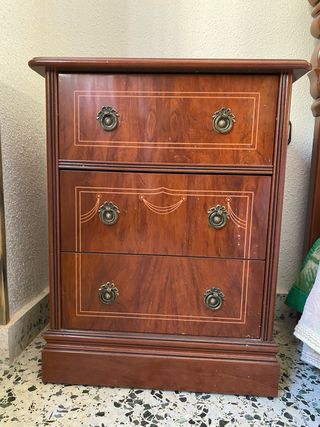 DORMITORIO matrimonio cama+armario+comoda+mesilla