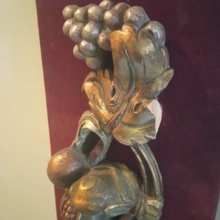 Talla en madera moldura
