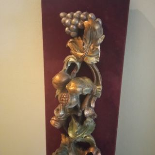 Talla en madera moldura