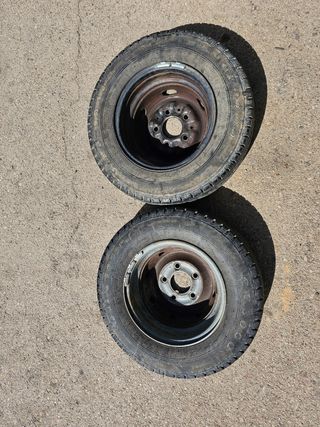 2 ruedas Mercedes MB100-140 "185"R14C