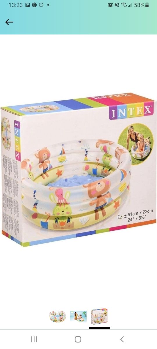 Piscina hinchable bebé