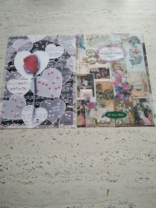 Portadas de cartas perfumadas