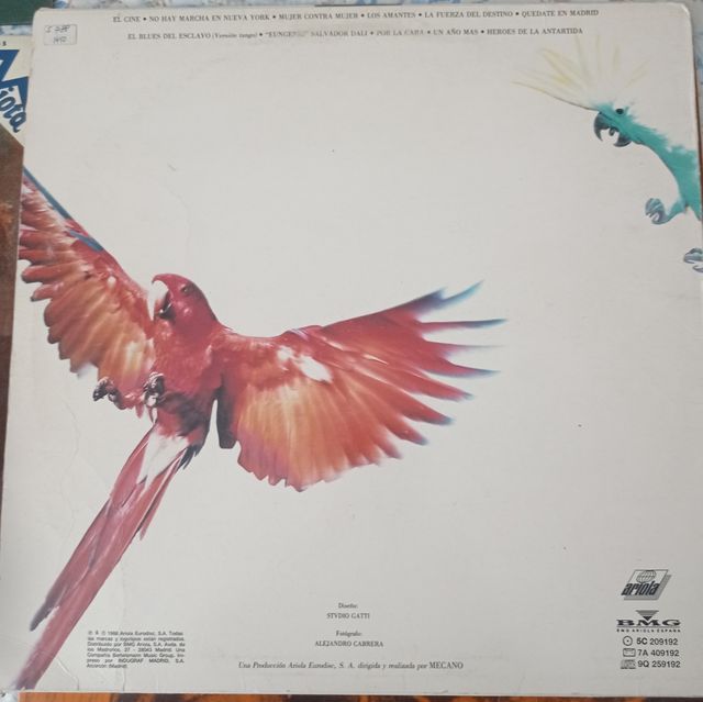 Disco de vinilo "Mecano"