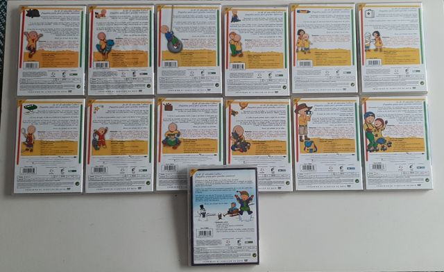 Lote Dvd's Caillou