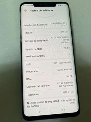 Huawei Mate 20 Pro