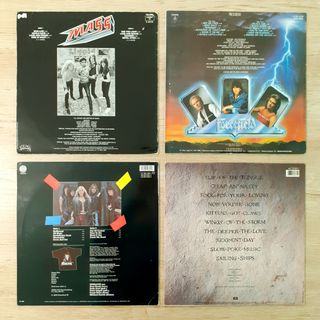 Vinilos FORCEFIELD y WHITESNAKE