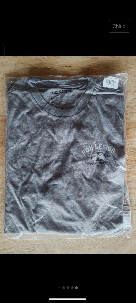 T-shirt uomo a maniche lunghe Fox