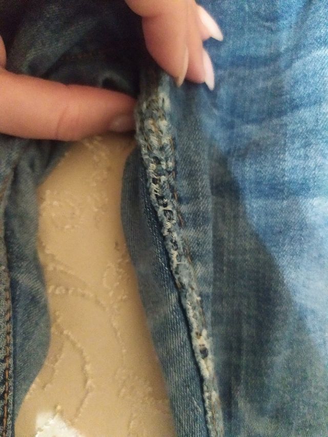 Pantaloni jeans Alcott doppio bottone