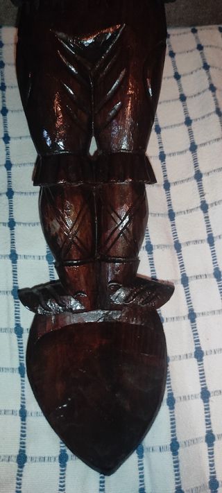Quijote Sancho madera