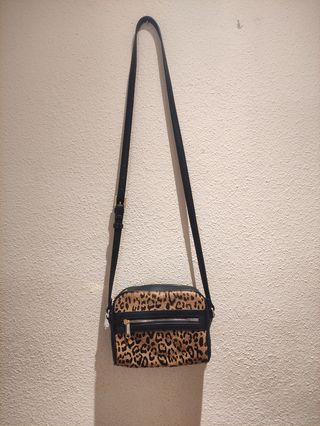 Bolso bandolera leopardo Parfois 