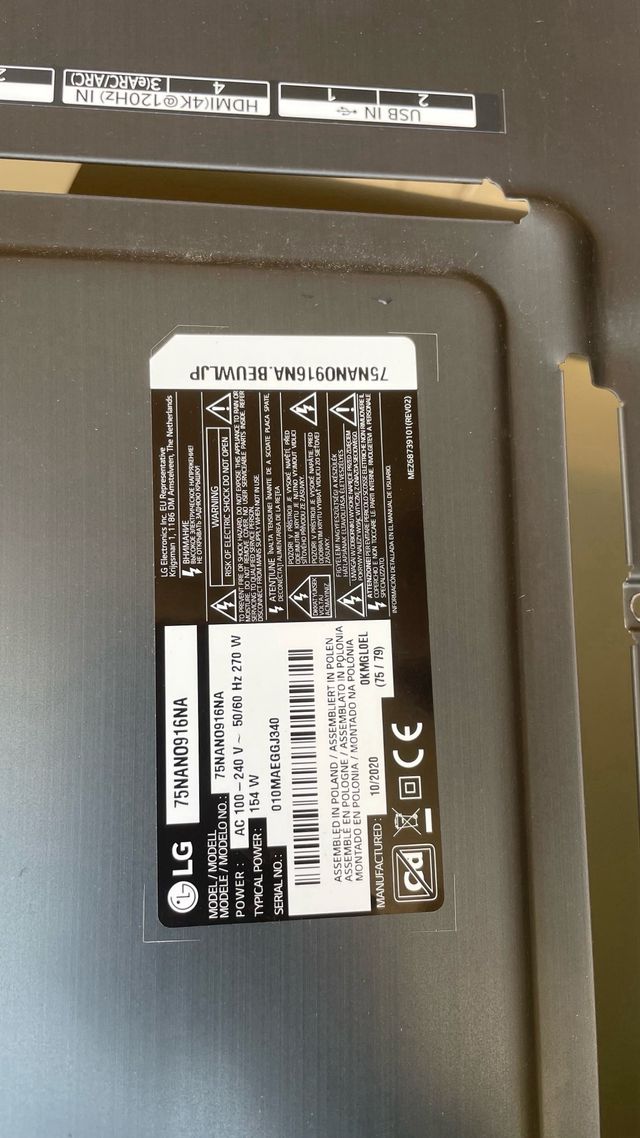 Placas-mãe de televisão LG