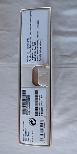 Smartphone Nokia 6.1 negro y cobre