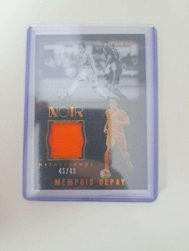 Panini Noir Memphis Depay Patch /49 y otros