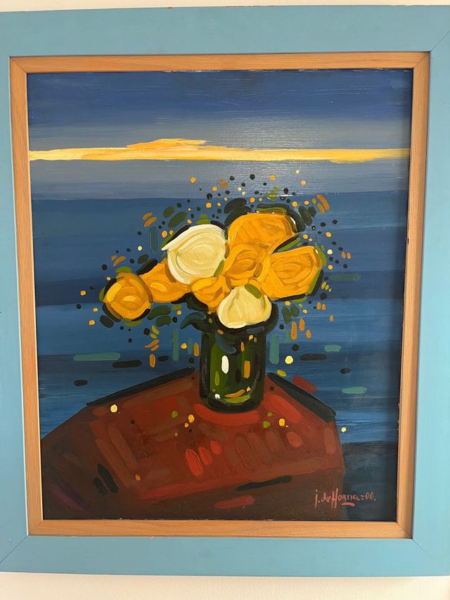 Cuadro de pintor famoso original